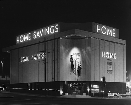 Burbank Branch (1964) Photo: Courtesy Ahmanson Foundation Archives, ICYMI: Adam Arenson on Millard Sheets