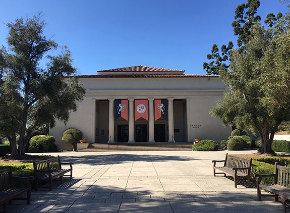 Thorne Hall (1938) at Occidental College by Myron Hunt and H.C. Chambers Photo: Tom Polansky, Myron Hunt: Occidental College Campus Tour