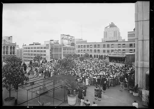 801 Broadway historically Photo: Omgivning Architects, DTLA Adaptive Reuse Hard-Hat Tour