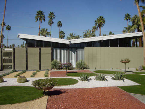 Krisel-designed Alexander home in Twin Palms Photo: John Ellis, William Krisel, Architect
